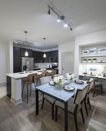 Open living floorplans